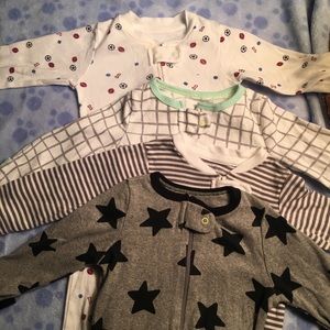 Baby boy footie bundle (3-6 months)